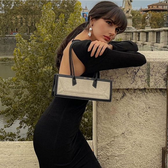 Jason Wu Black Maxi Dress Women's L Cocktail Dark-Feminine Semi-Formal Evening - Picture 2 of 13